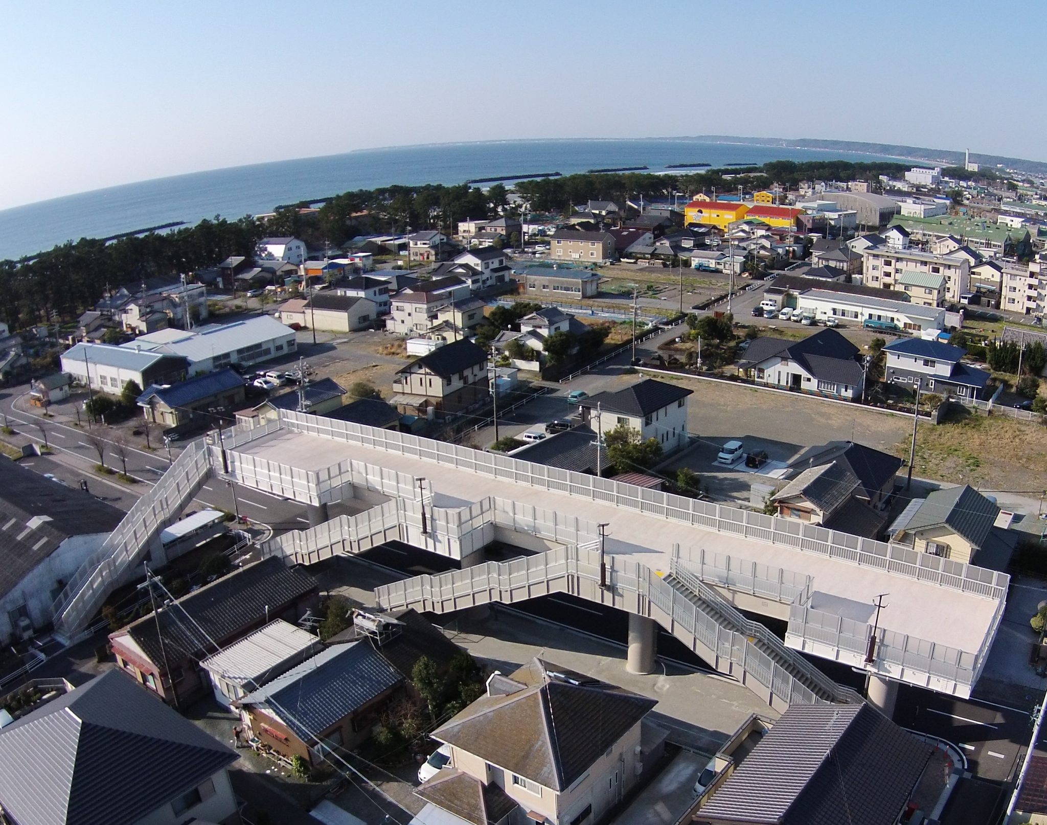 【静岡県建設業協会賞　最優秀賞】平成24年度　（繰越明許）都市防災総合推進事業津波避難タワー設置工事（Ｃ工区）