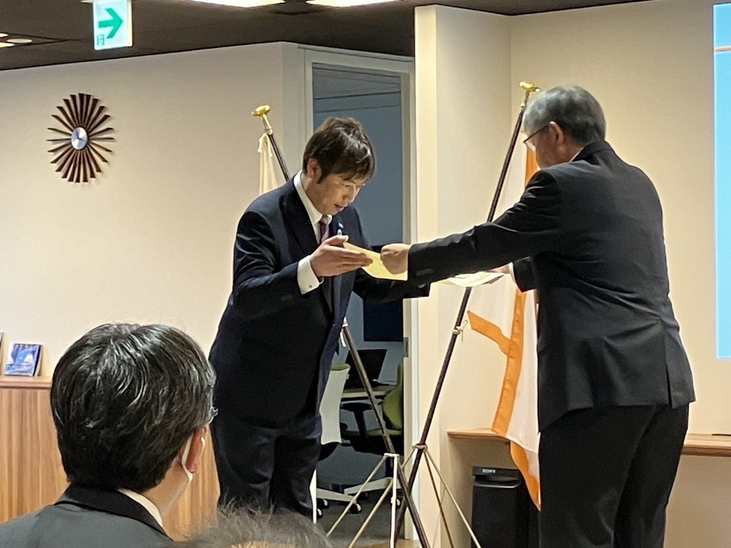 【表彰】NEXCO中日本東京支社長表彰（東名日本坂トンネル）