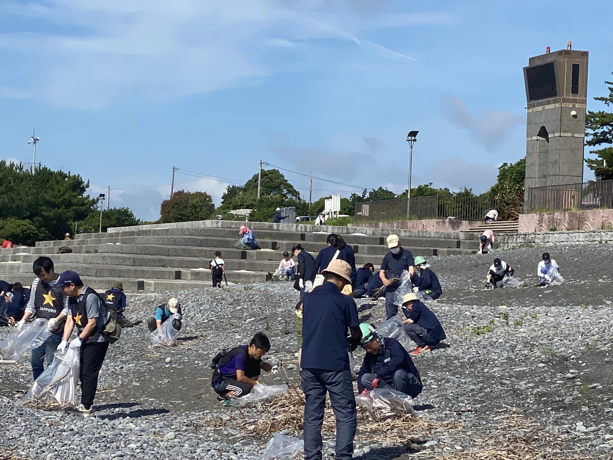 浜当目海岸清掃　ボランティア
