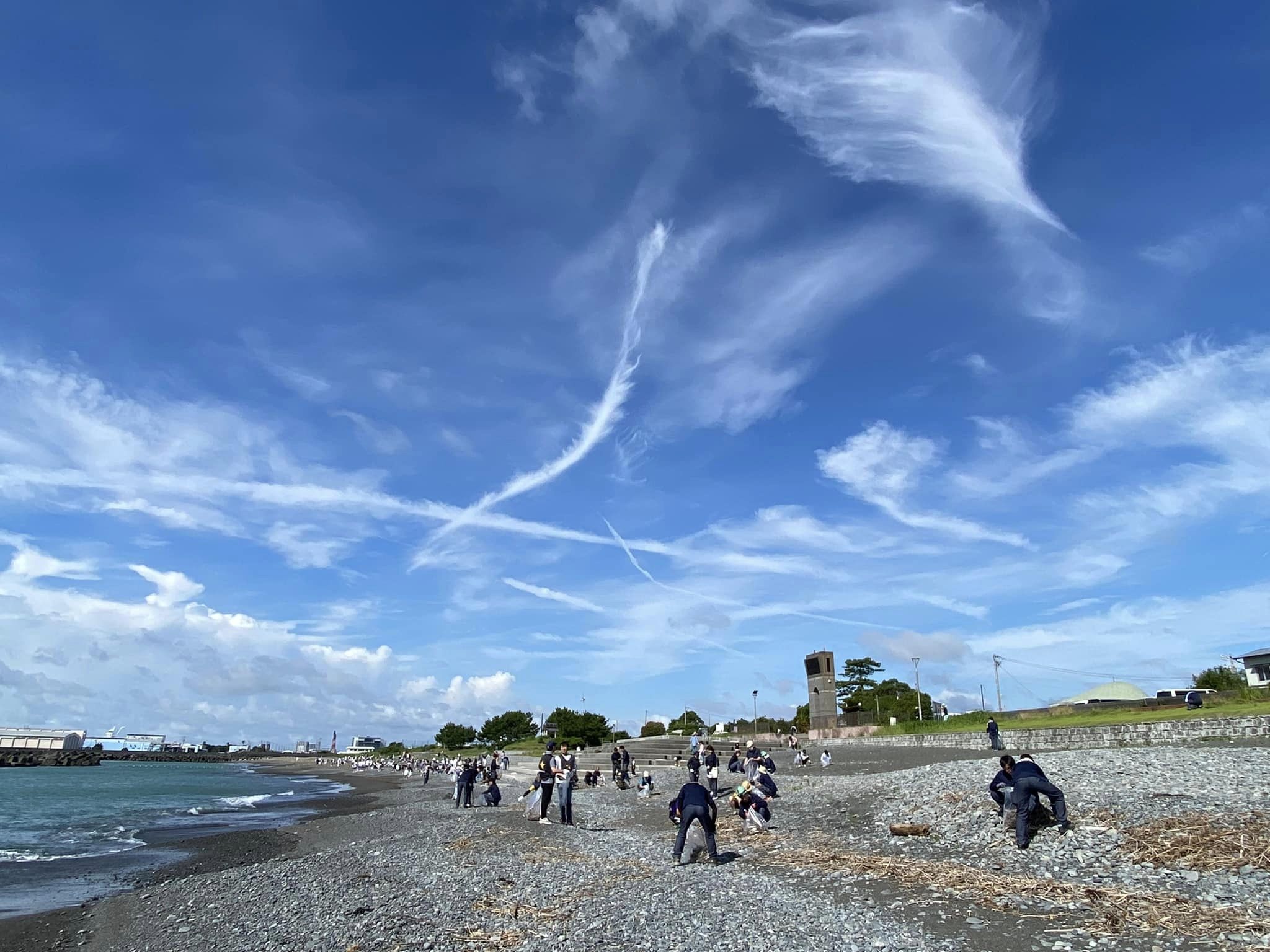 浜当目海岸清掃　ボランティア