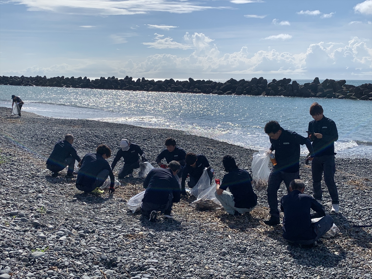 浜当目海岸清掃　ボランティア