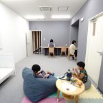 本社に設けられたキッズルーム。子連れ出社など柔軟な働き方を後押しする環境